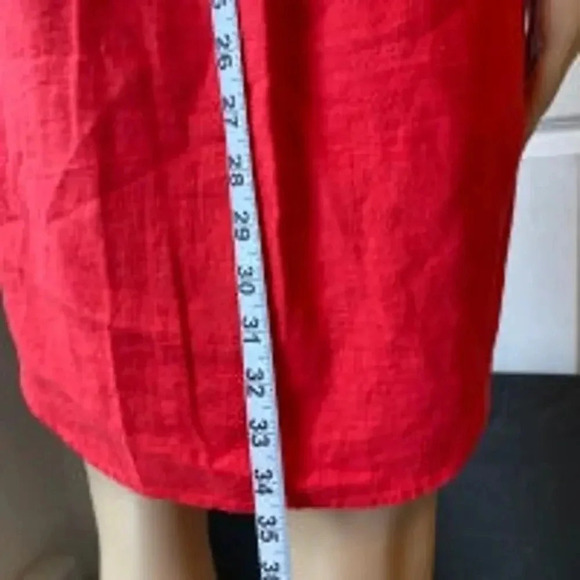 Just living Linen Blend Beach Summer Minimalism Tank Dress Women Size XS - Picture 4 of 7